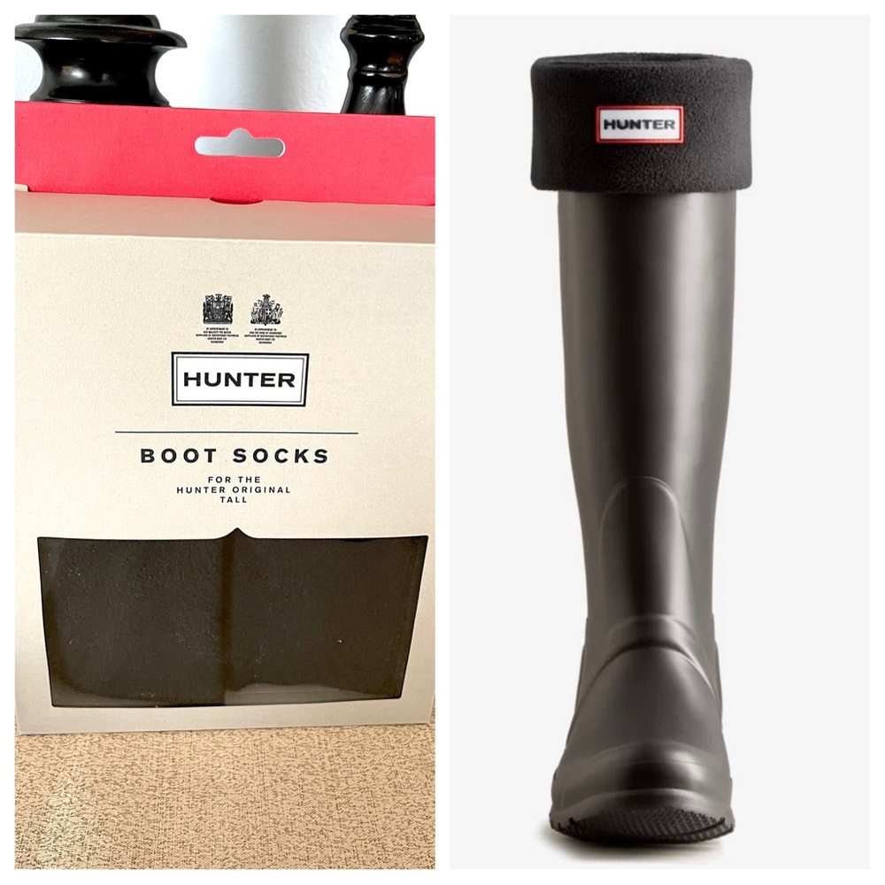 NWT Hunter Original Tall Boot Fleece Socks